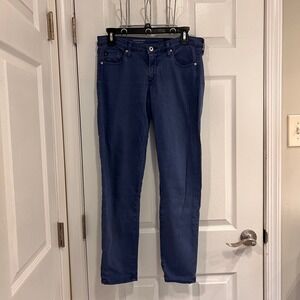 AG Adriano Goldschmied The Stevie Ankle Slim Straight Blue Pants 28R SSW1377